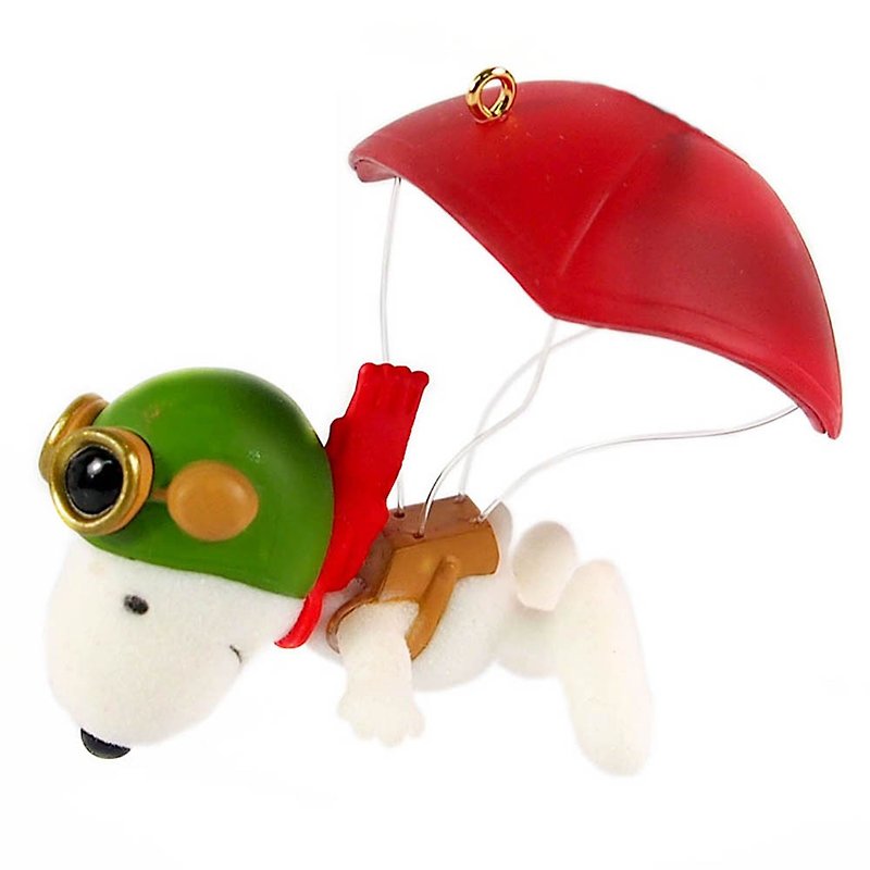 Snoopy Charm - Pilot [Hallmark-Peanuts ™ Snoopy Charm] - Stuffed Dolls & Figurines - Other Materials Red