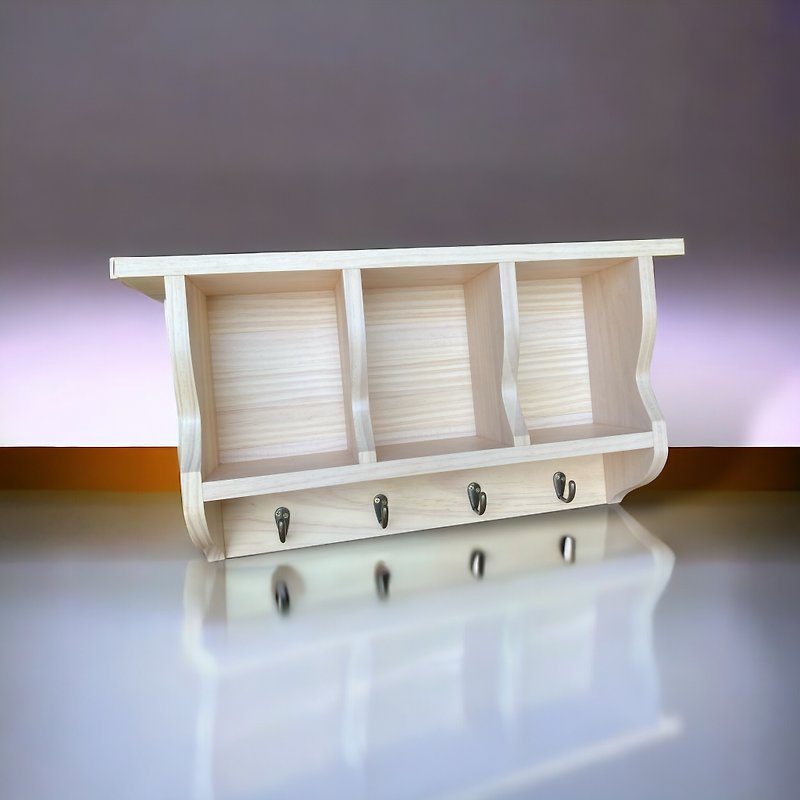 3 format storage wall cabinet country style - กล่องเก็บของ - ไม้ 