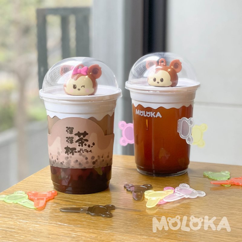 MOLOKA | 奶茶駕道 趣味彈彈杯 | POP-UP 公仔海盜桶 - 其他 - 塑膠 多色