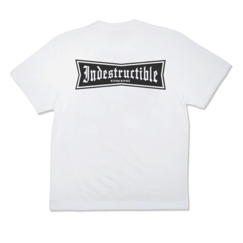 【Knockout】Indestructible short-sleeved T-shirt retro knight old school  - เสื้อยืดผู้ชาย - ผ้าฝ้าย/ผ้าลินิน 