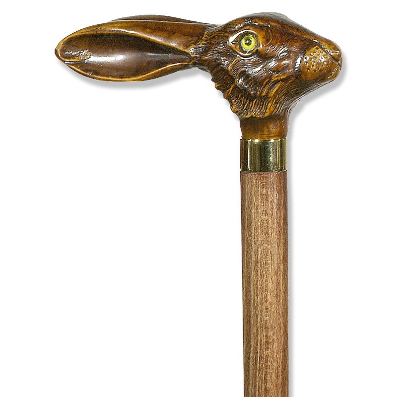 Modeling scepter. Brown hare - อื่นๆ - ไม้ 