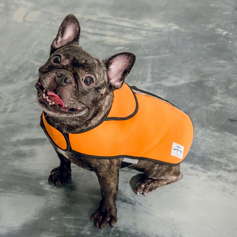 French bulldog_Lockwood pets waterproof jacket/raincoats - ชุดสัตว์เลี้ยง - วัสดุกันนำ้ 