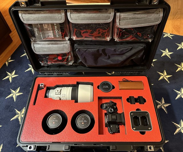 Pelican1510,1535 IM2500 Nanuk935 の蓋オーガナイザー (ケース