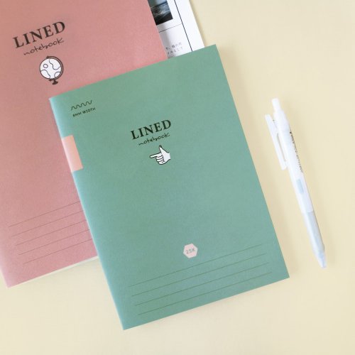 Ching Ching X Keep A Notebook 寫筆記 Ching Ching X 簡單生活系列 CN-25124 25K東康加厚定頁筆記