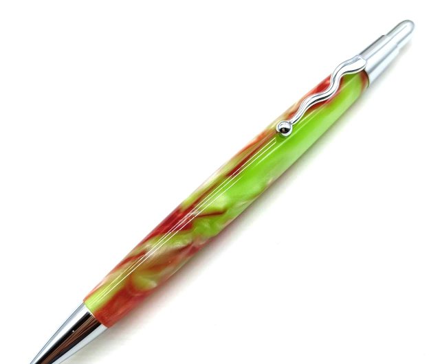 アクリル樹脂 オーロラガラス マルチカラージャンプ芯 書き味