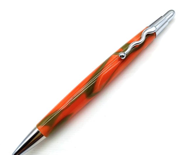 アクリルレジン オーロラのような輝き 豊かな色彩 ノック式 スムーズな