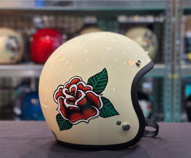 12ヘルメット オリジナルサビ風ペイントLAMP HELMET Lサイズ