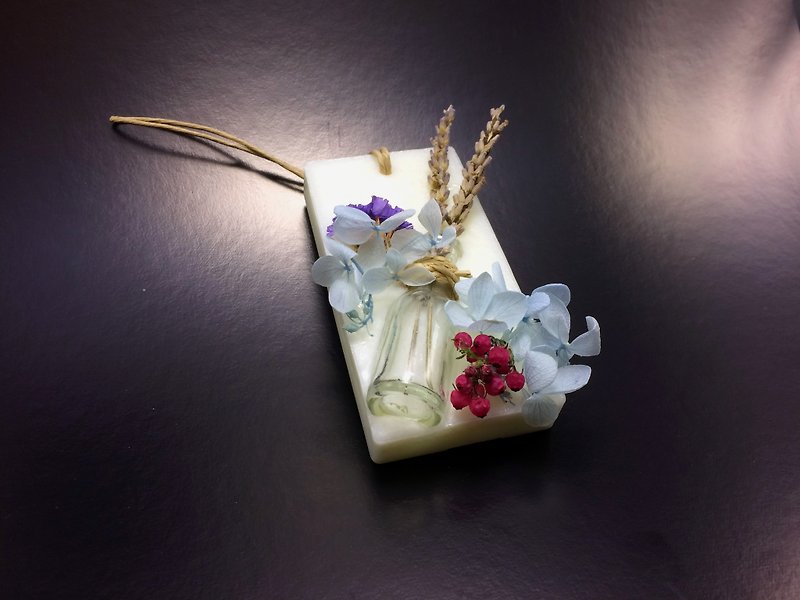 South French Lavender Fragrant Brick Home Fragrance Series Wedding Small Gifts - น้ำหอม - พืช/ดอกไม้ สีเขียว