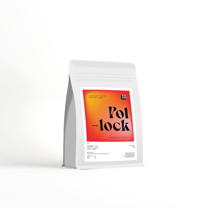 GRAPH | เมล็ดกาแฟ HOUSE BLEND - POLLOCK 250g. - 咖啡/咖啡豆 - 其他材質 