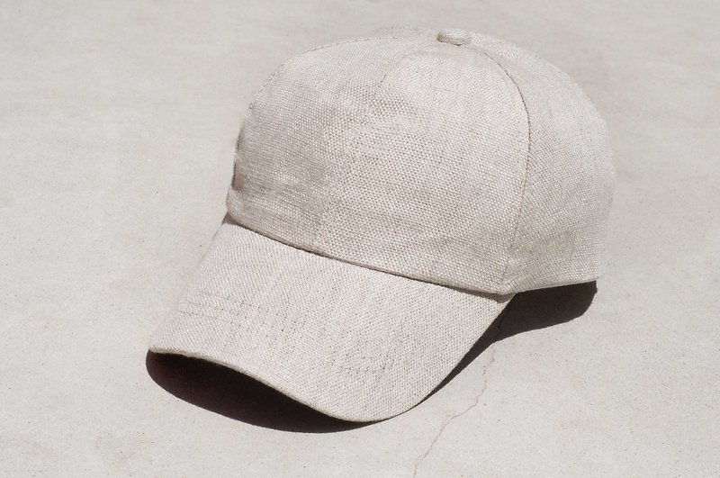 Cotton hats Caps Weave hats Fisherman hat Visor Hats Caps Sports hats - Natural flavor caps - หมวก - ผ้าฝ้าย/ผ้าลินิน หลากหลายสี