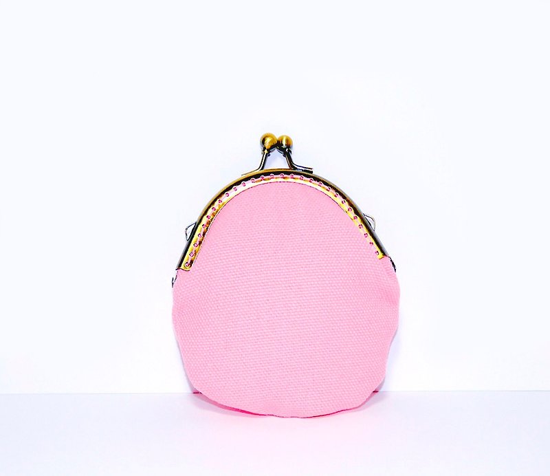 Full. Mouth gold package / pink - Coin Purses - Other Materials Pink