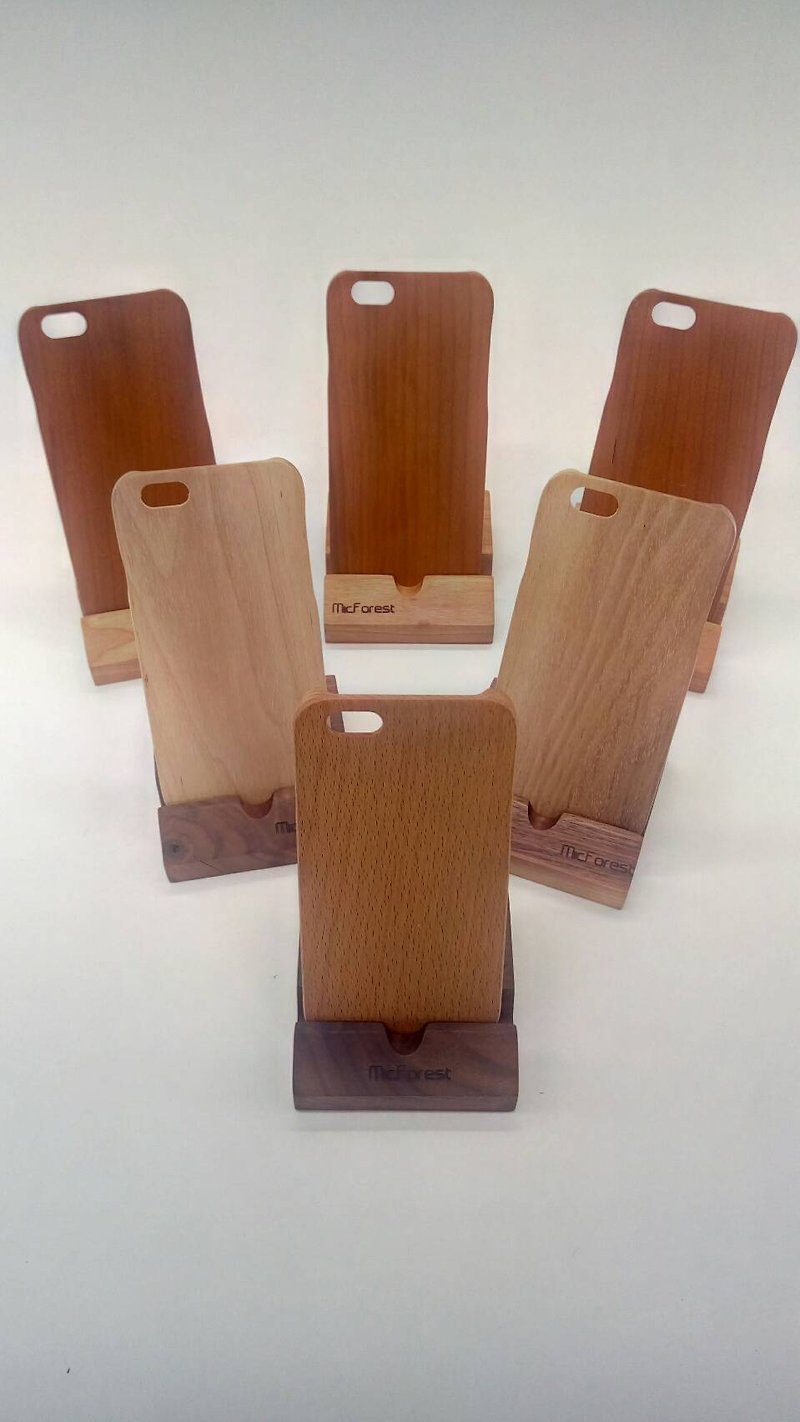 June flash goods ~ ~ iPone 6S wood phone shell - Phone Cases - Wood Brown