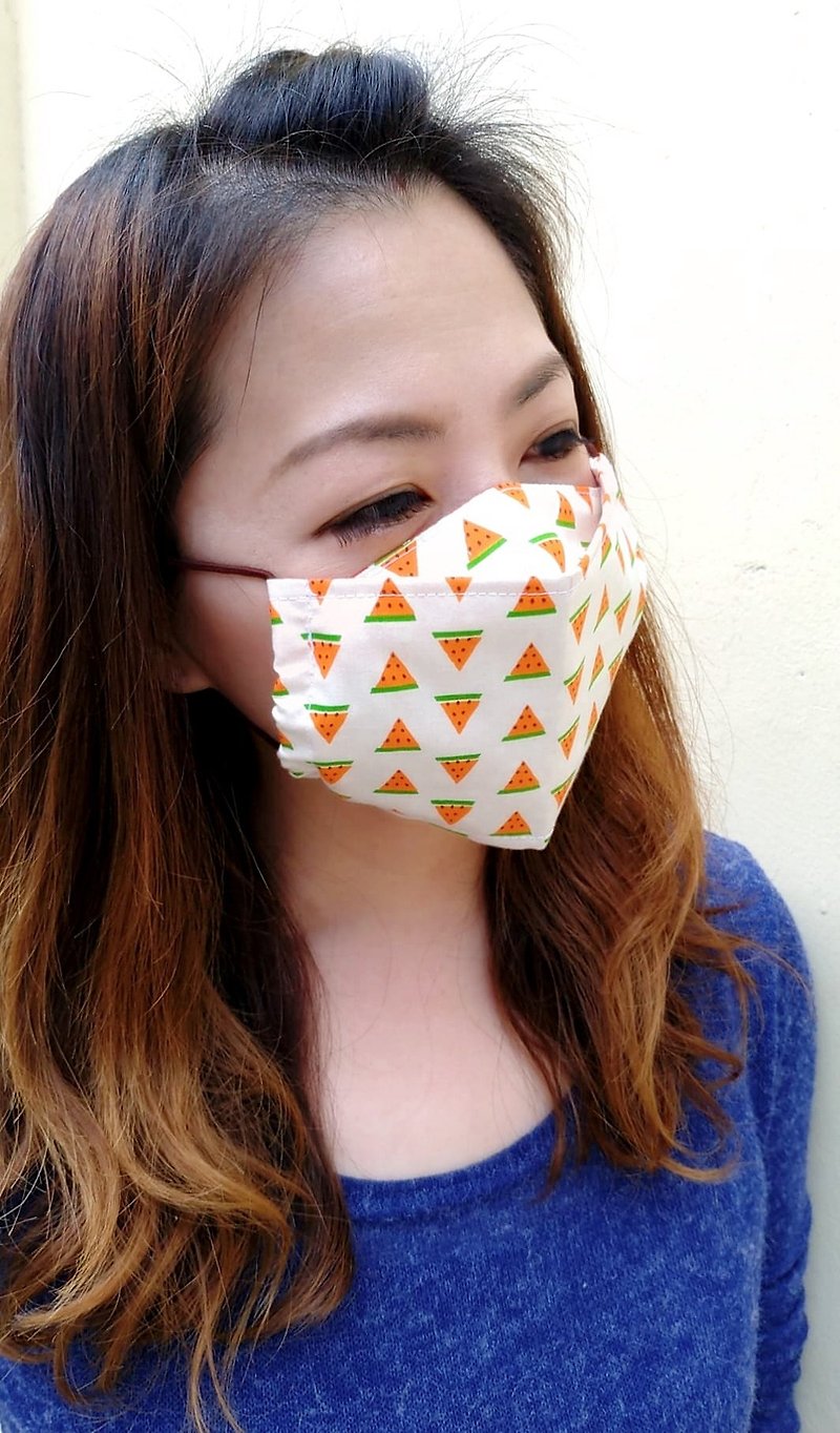 &quot;Spot area&quot; Nose bridge layered cloth mask / replaceable filter cloth mask / pure cotton washable / adult / child