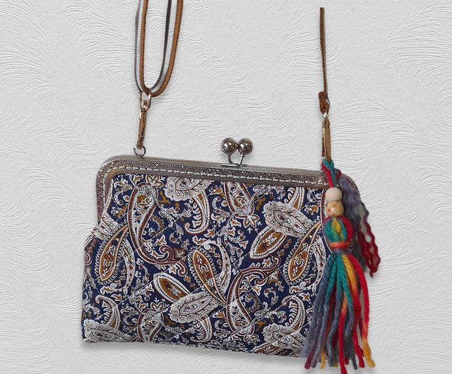 ピカチュウバッグ、水柄、ハンドバッグ、クラッチバッグ財布、口20.5cm