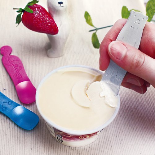 padou 日本製 動物造型 冰淇淋專用湯匙