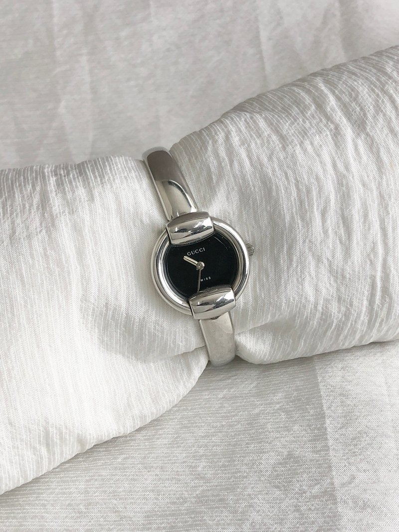 【 日本直送　名牌中古包 】GUCCI グッチ 腕時計 シルバー ステンレススチール クォーツ 　1400L vintage ヴィンテージ 8ruzxt - 女錶 - 不鏽鋼 銀色