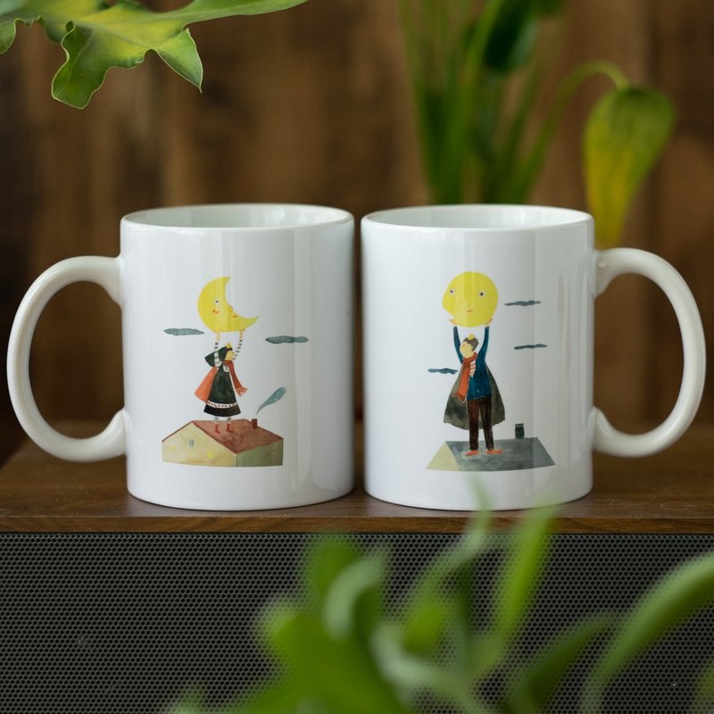 Glow together_Ceramic Mug_Pair of Cups - แก้ว - ดินเผา 