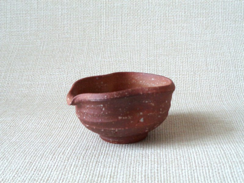 湯冷し 緋色b - 茶壺/茶杯/茶具 - 陶 橘色