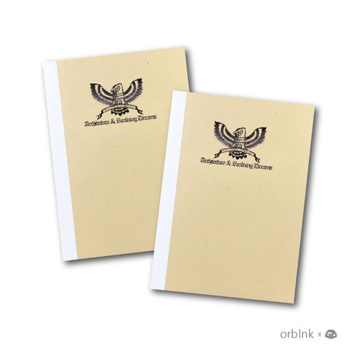 orbINK orbInk A5介紙筆記本-黑銅角鴞 Notebook A5