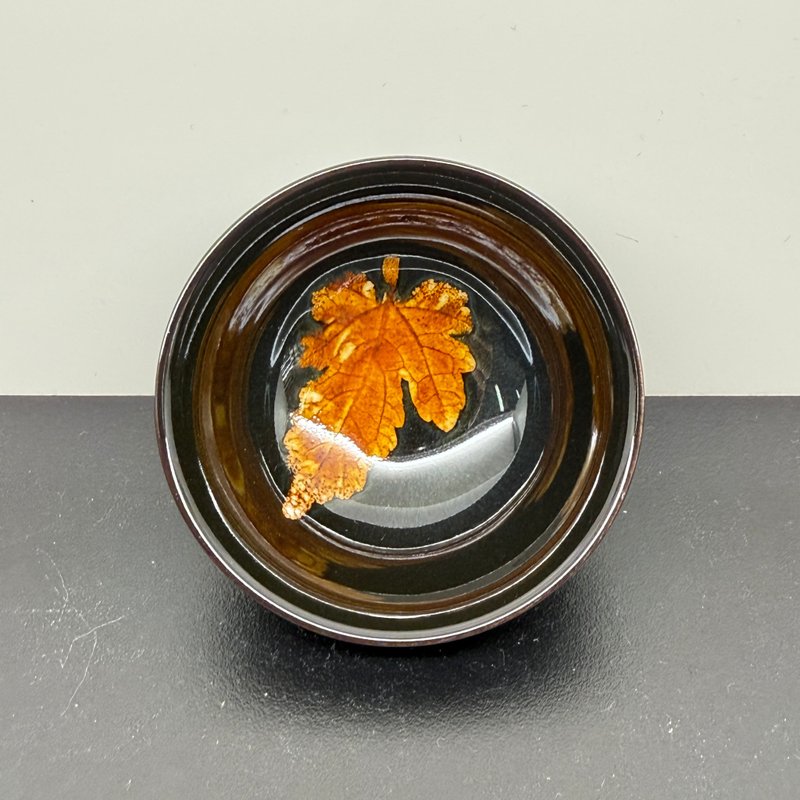 木葉天目功夫杯 60ml 邱毓寧 鶯歌燒 B9-13 - 茶壺/茶杯/茶具 - 瓷 多色