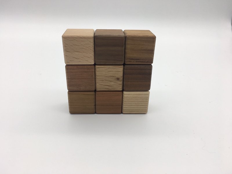 磁鐵名片座 - 名片夾/名片盒 - 木頭 
