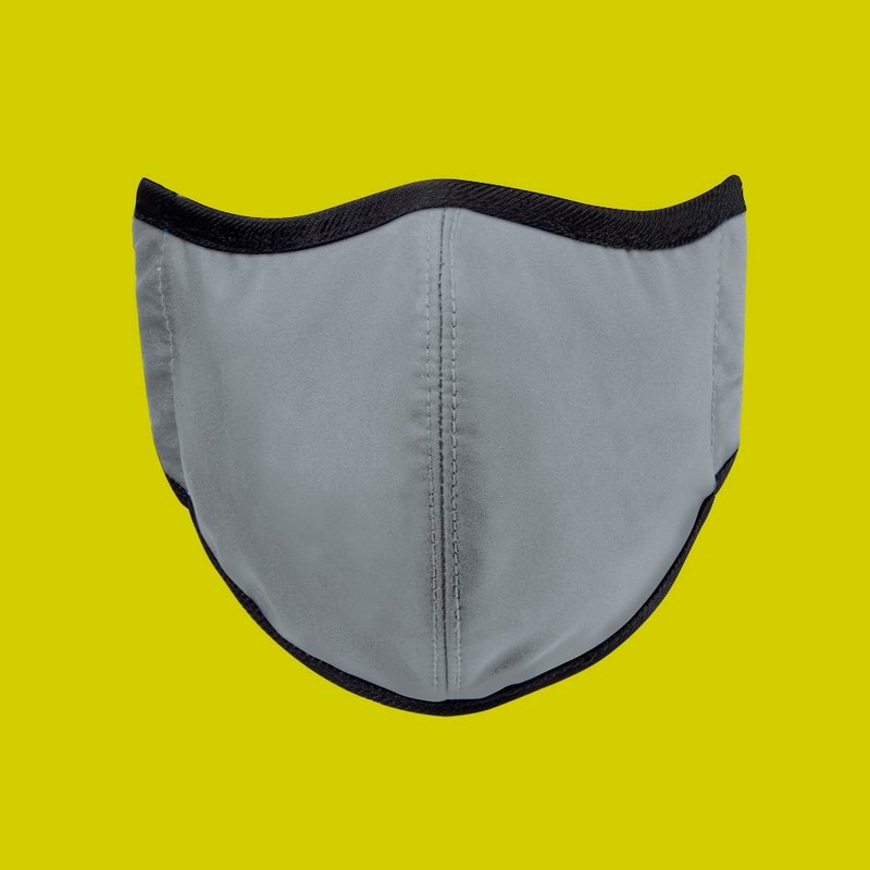 Antibacterial fiber, washable, breathable Double-layer cloth mask_Ultimate Grey - Face Masks - Other Materials Gray