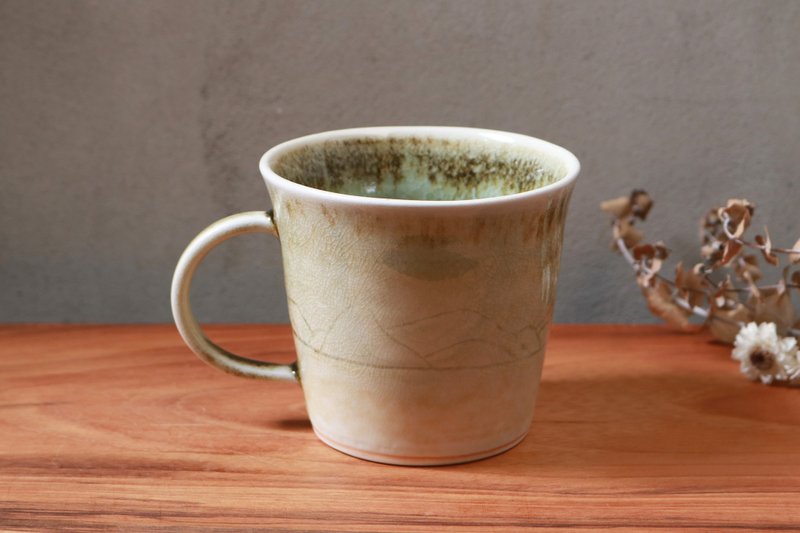 Qingshan Xuanmo Gray Mug - แก้วมัค/แก้วกาแฟ - เครื่องลายคราม 