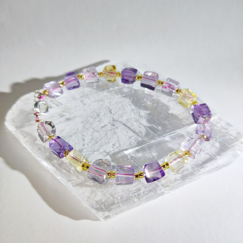 Brazilian Design Sugar Fluorite Bracelet - Bracelets - Crystal 