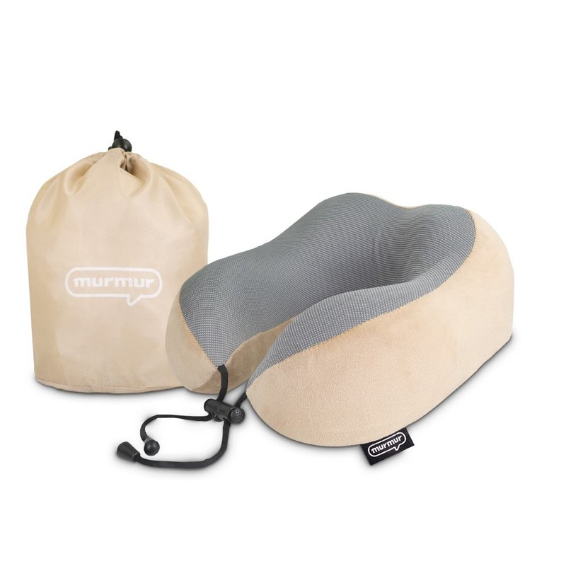 Travel foldable neckpillow - Neck & Travel Pillows - Polyester Khaki