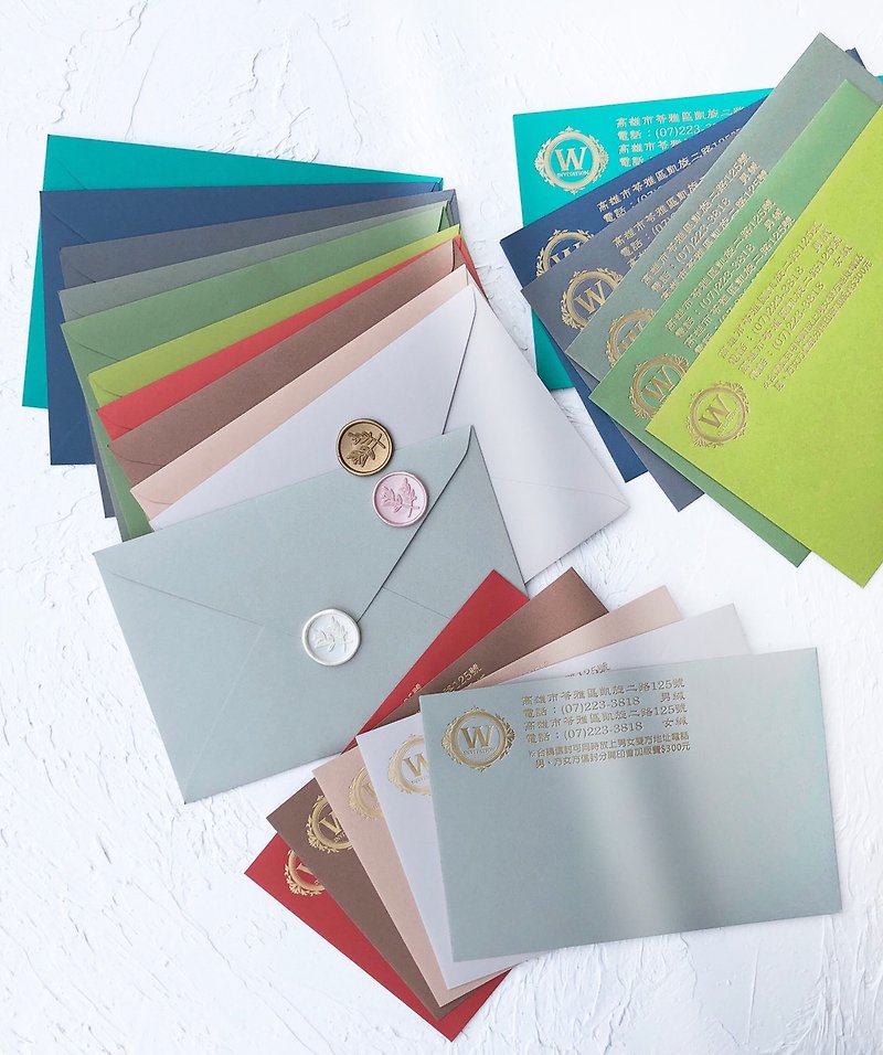 【Morlandi Envelope】Wedding Invitation Envelope / Hot Stamping Envelope / Invitation Card Envelope