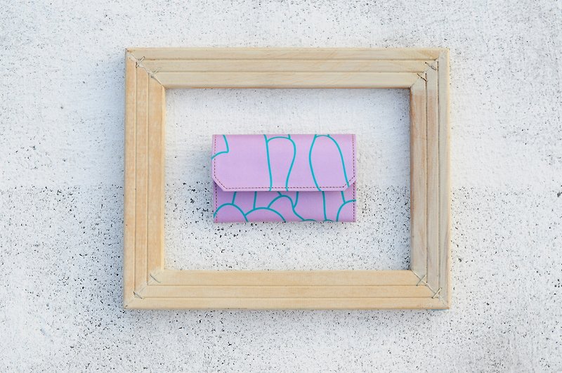 Handmade Paper Purse -Slug - Coin Purses - Paper Pink