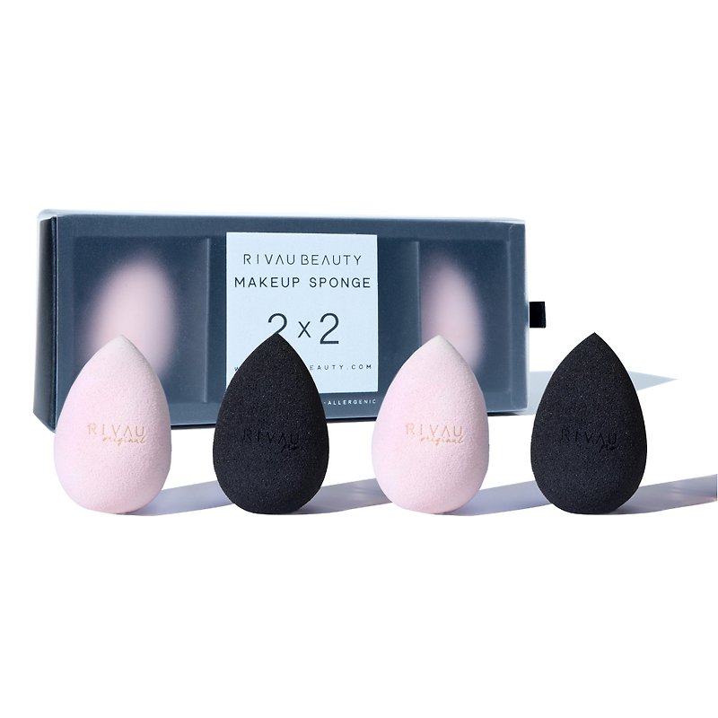 Beauty Egg Quartet Gift Set | Beauty Sponge Beauty Egg Taiwan Brand Four-in Group Gift - Makeup Brushes - Sponge Pink