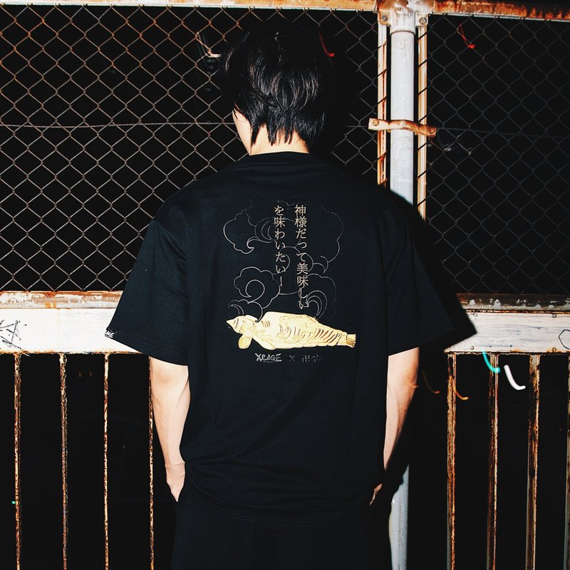 【XRAGE - Men's T-Shirts & Tops - Cotton & Hemp Black