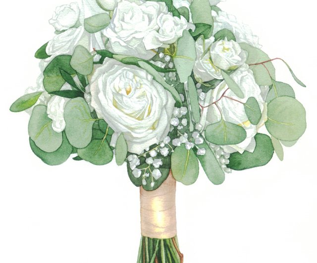  Custom Flower Paper Bouquet, Personalized Paper