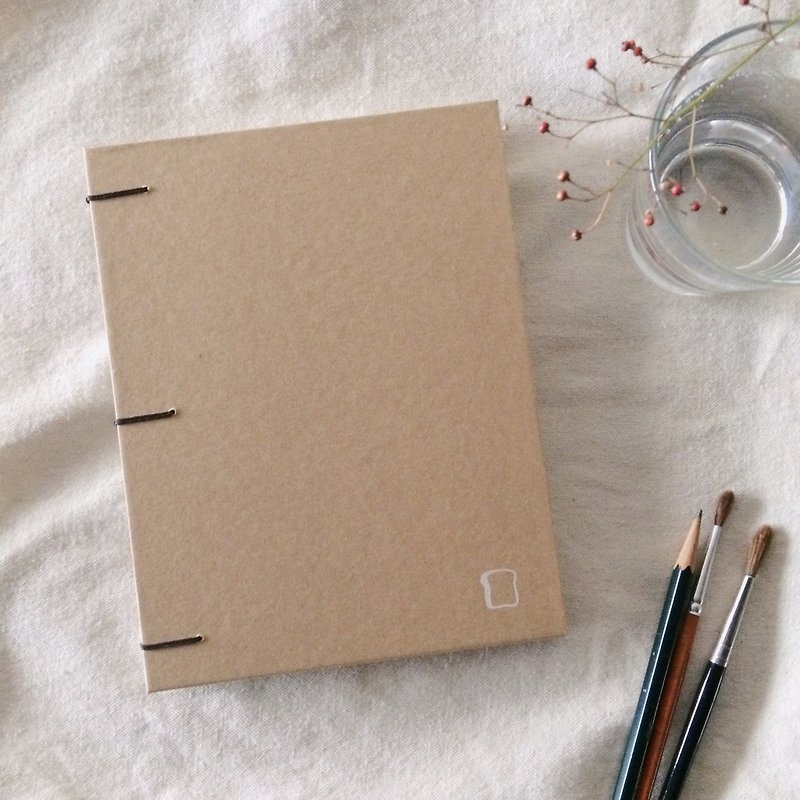 Portable watercolor sketchbook | 190 pounds 32 open waterford | Toasted toast - Notebooks & Journals - Paper Khaki