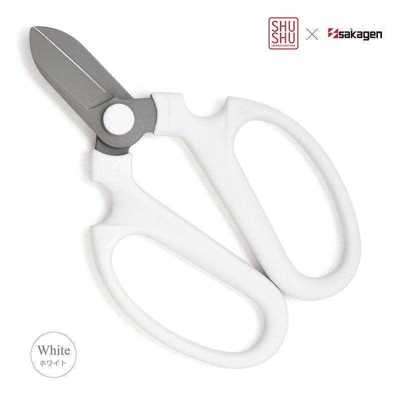 SHUSHUxSangen Flower Scissors Hand Creation F-170/ Flower Type (White) - Other - Other Materials White