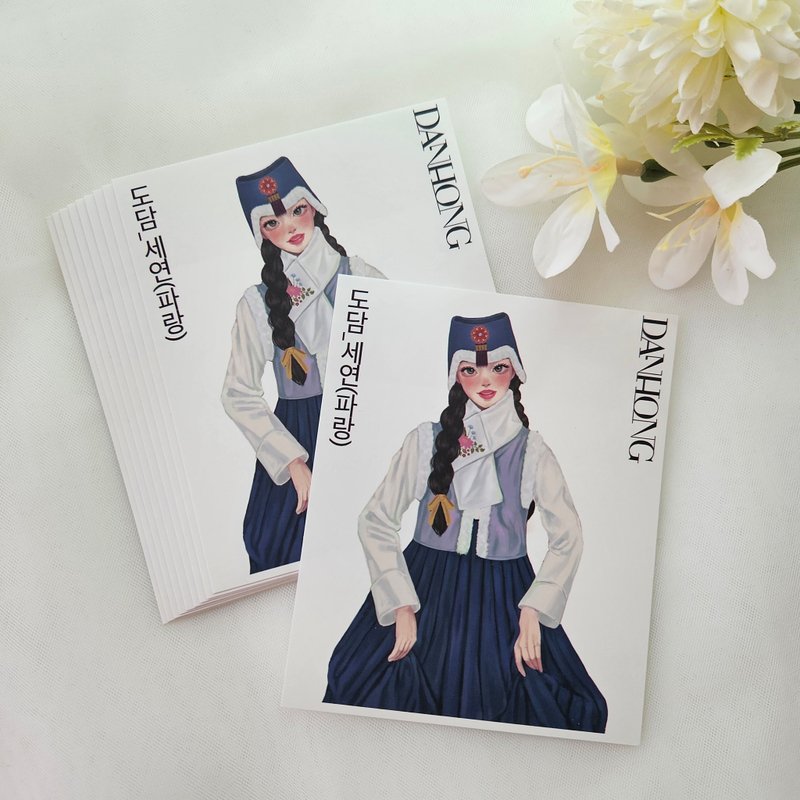 dodam_Oriental girl Sticker_Seyeon - 貼紙 - 紙 