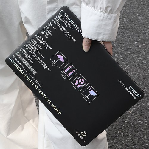 MIUCHO 紙箱英文標簽 Mac Book Case/保護殼