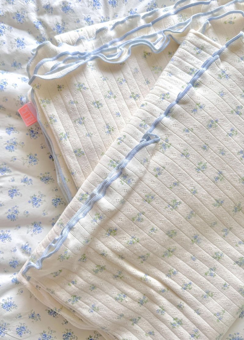 Weekend Blanket -  Cream-Sky / Cream-Neon / Gray - 棉被/毛毯 - 棉．麻 