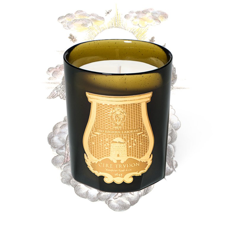 Cire Trudon 焚香香氛蠟燭 - 香氛蠟燭/燭台 - 玻璃 卡其色