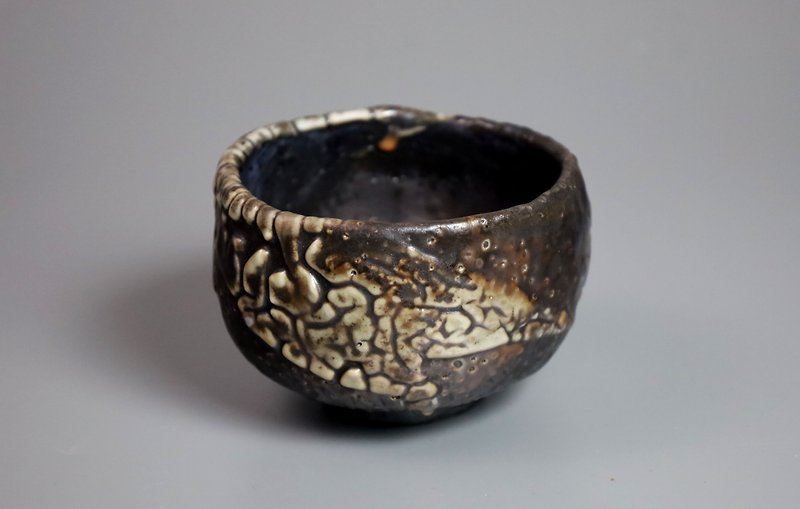 Xu Mingxiang Zhiye Firewood Tea Bowl - Teapots & Teacups - Pottery 