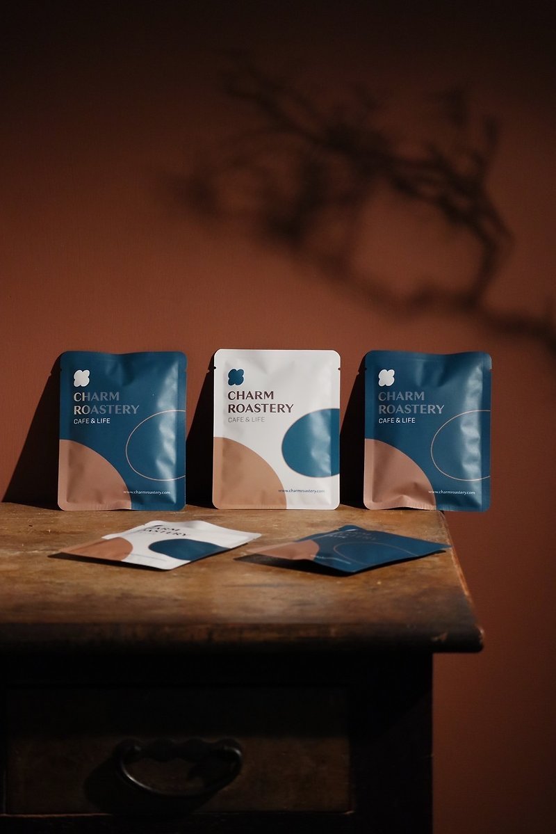 CHARM ROASTERY 單包自選咖啡濾掛 - 咖啡/咖啡豆 - 其他材質 藍色