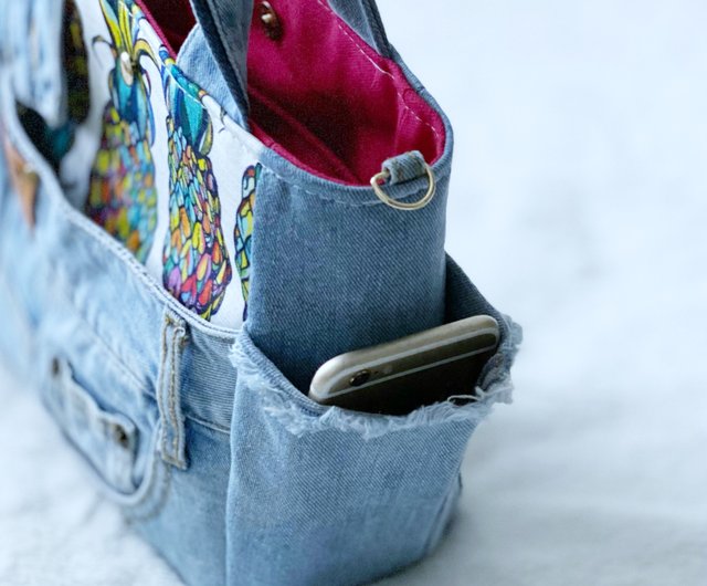 Used Jeans Remake Order Bag 