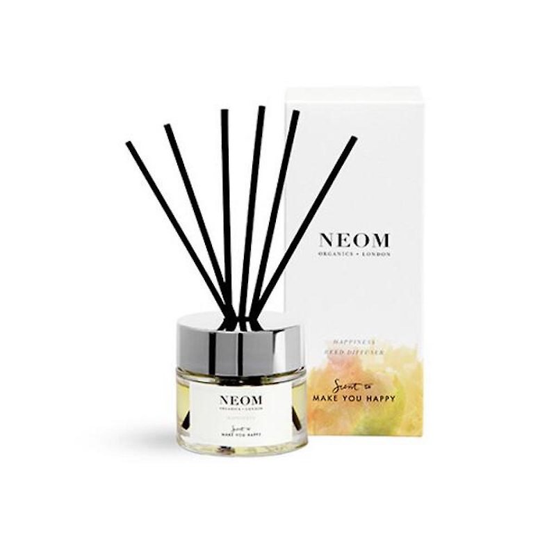 【Spring Fragrance】NEOM Happiness and Joy Room Diffuser- 100ml - Fragrances - Glass White