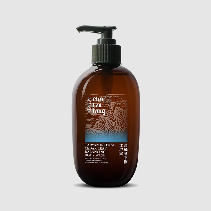茶籽堂 肖楠葉平衡沐浴露330mL【油性、混合性肌膚適用】微涼感 - 沐浴乳/沐浴用品 - 植物．花 