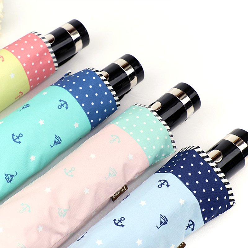 [Japanese style ocean] SRS patented safety anti-riot automatic umbrella‧Colorful colors~Exclusive cultural and creative design - ร่ม - เส้นใยสังเคราะห์ หลากหลายสี