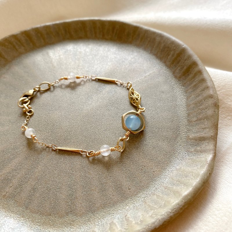 The blue - Brass bracelet - Bracelets - Copper & Brass Multicolor