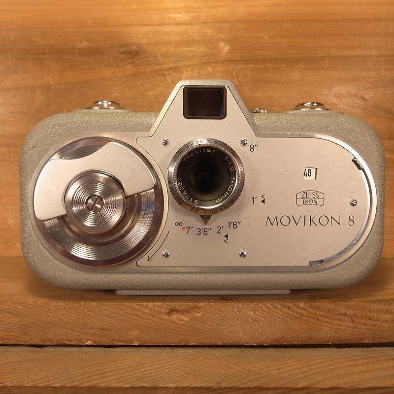 Old bones Zeiss Ikon MOVINETTE 8 8MM clockwork camera - กล้อง - โลหะ 