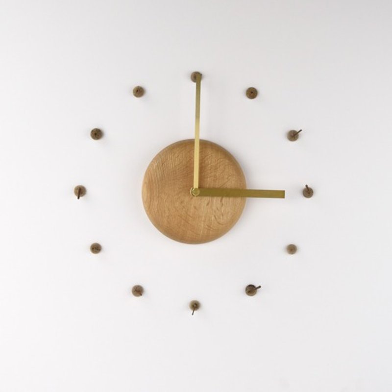 Acorn Clock - นาฬิกา - ไม้ สีนำ้ตาล