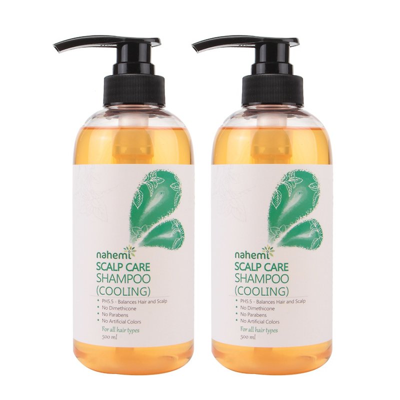 Nahemi Scalp Care Shampoo (Cooling) 500ml X2 - Shampoos - Other Materials 